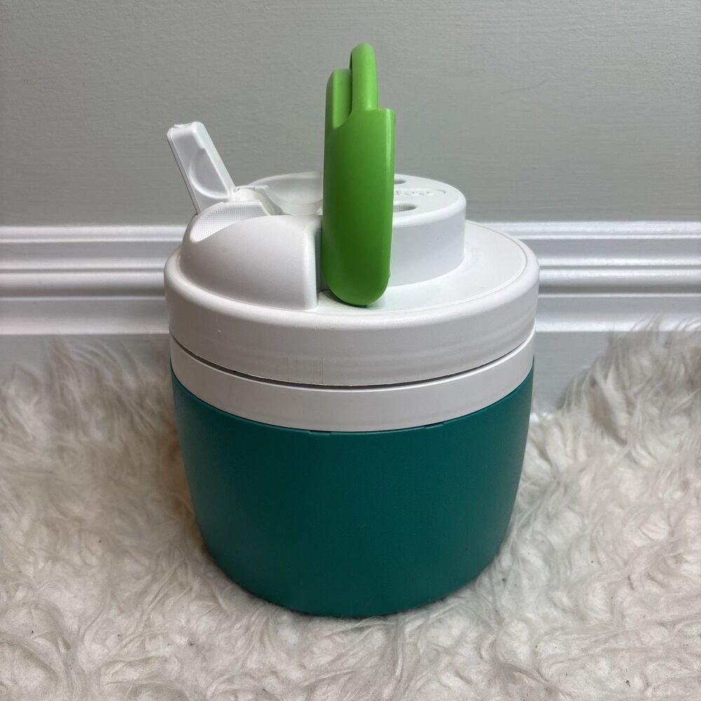 Vintage Igloo 1 Gallon Water Cooler Jug Green USA 2002 Camping